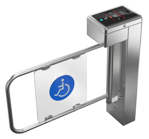 Torniquete para controle de acesso de personas con discapacidad iDBlock