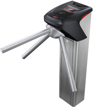 Catraca de inox para controle de acesso iDBlock