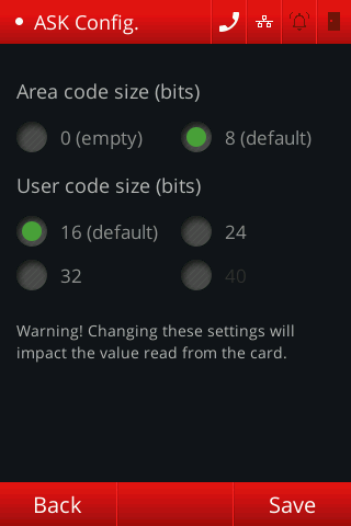 ASK Card Reading