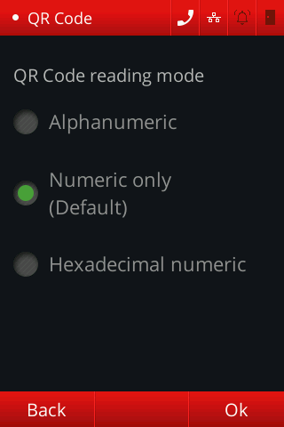 Configure QR Code
